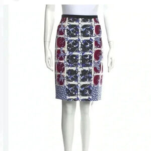 Peter Piloto Knee- Length Abstract Pencil Skirt - US 8/ UK  12